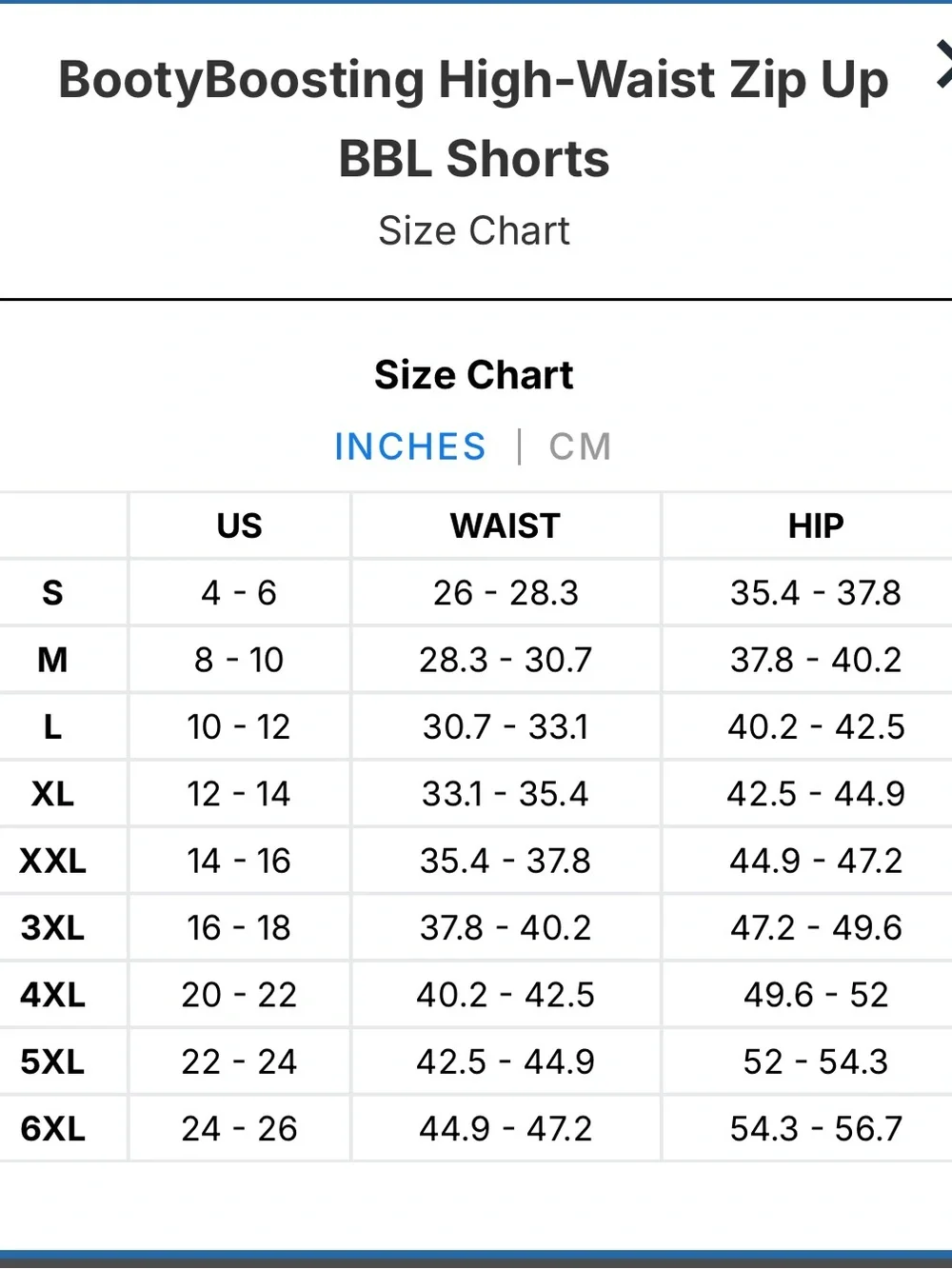 She's Waisted Black High-Waist Shaping Shorts XXL